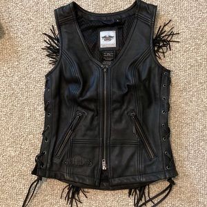 Leather vest - never used